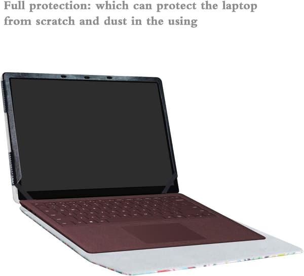 FODRAL FÖR MICROSOFT SURFACE LAPTOP/2:a generationen 2018/3:e generationen 2019 13,5" MED SLUTNING