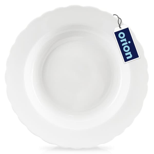 Djup porslinsmiddagstallrik MONA 24 cm, 350 ml