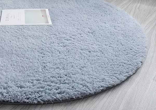 Alpaca Strado rund matta 90x90 - AlpaSilver
