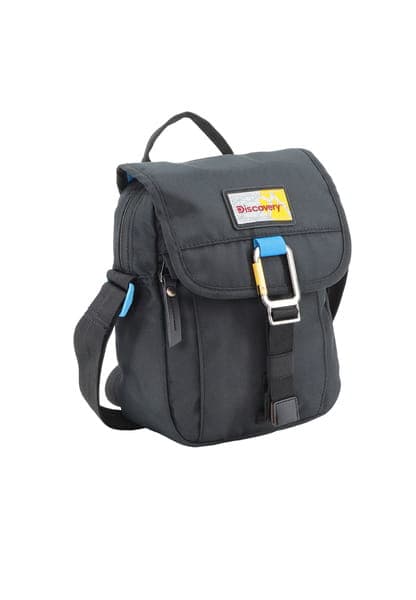 Discovery ICON 711 Sort skuldertaske med flap