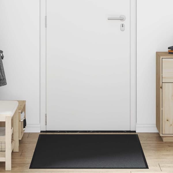 vidaXL Ovimatto musta 90x150 cm