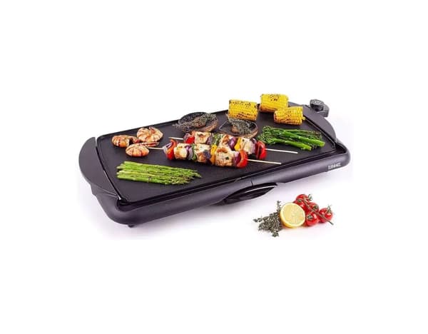 DURONIC GP20 TEPPANYAKI ELEKTRISK GRILL MED BAKKE 2000W