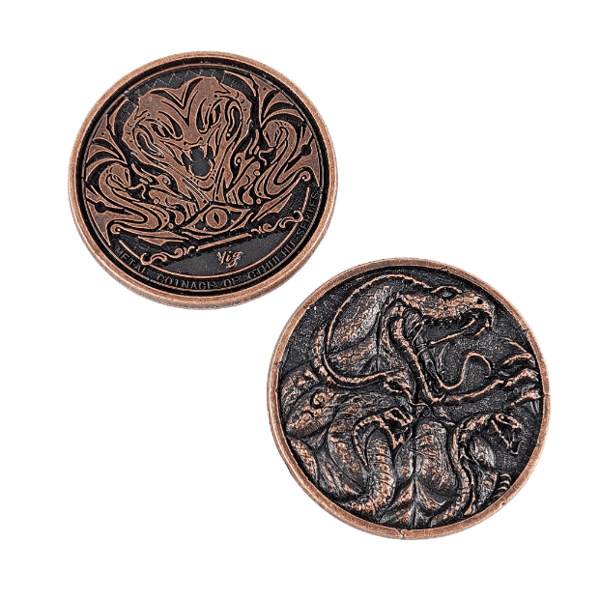 Cthulhu Mytologi - Yig Kopparmynt 1 st