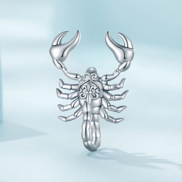Skorpion silverberlock pärla pärlhänge