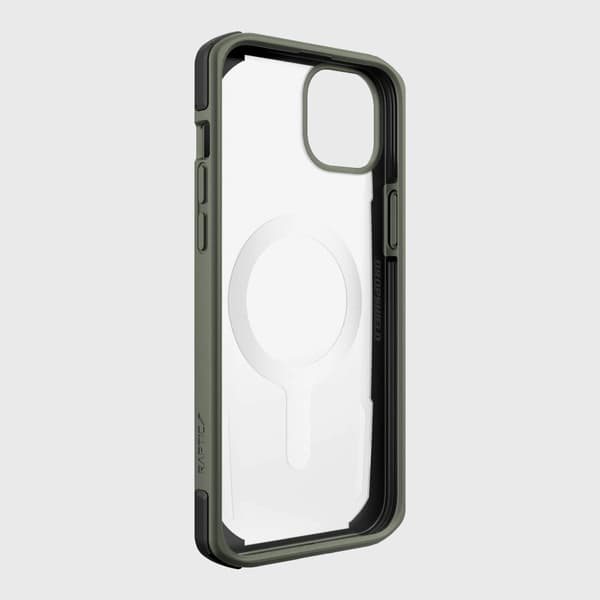 Raptic X-Doria Secure Cover iPhone 14 Plus med MagSafe pansret cover grøn