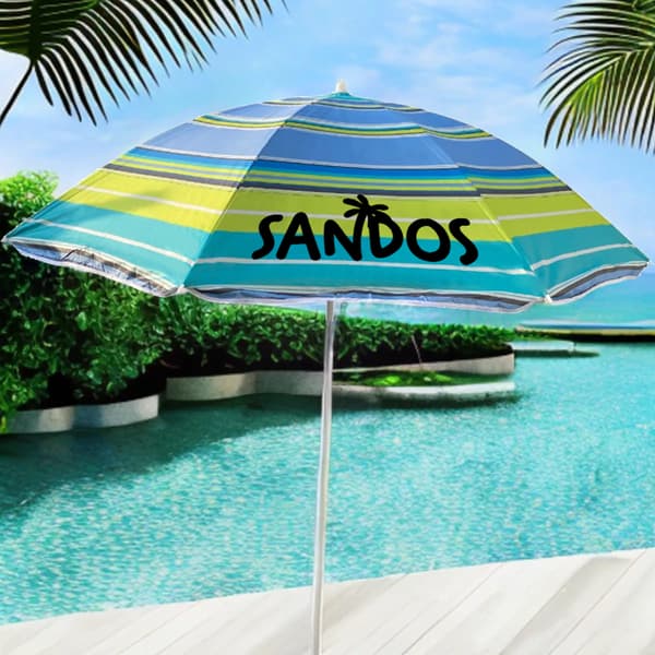 Strandparasol - striber