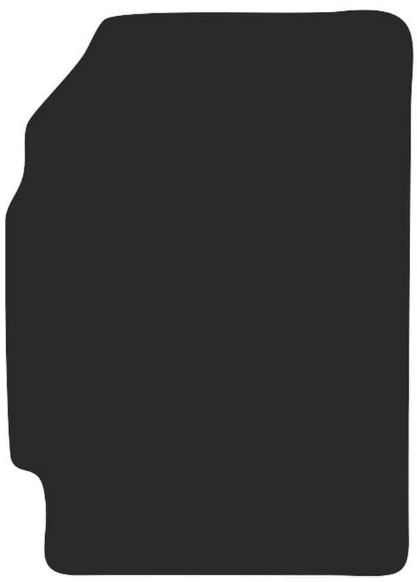 polyamid førermåtte med gummibagside til Chevrolet Spark III M300 hatchback 2009-2015
