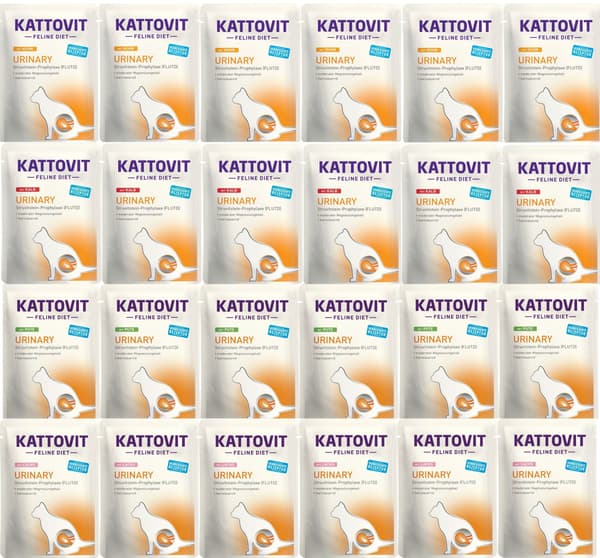 Kattovit | Urinveje | Pose 85g - MIX 24x85g