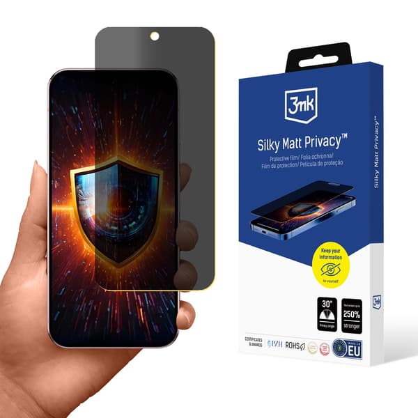 Google Pixel 9 Pro XL – 3mk Silkesmatt Sekretessskydd