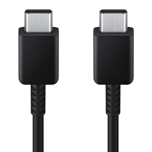 Samsung EP-DX310JBE USB-C - USB-C 3A-kabel 1,8 m (bulk - reservförpackning) - svart