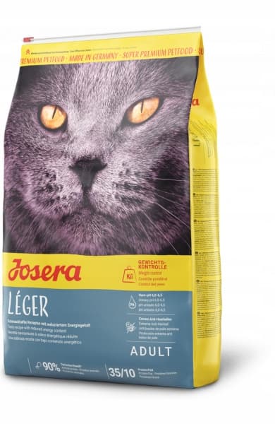 Josera Léger tørfoder til katte 10 kg lavkalorie