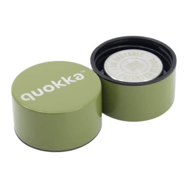Quokka Solid - Termosflaska i rostfritt stål 510 ml (Olivgrön)