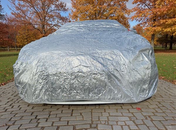 PEVA BILÖVERDRAG VATTENTÄT L - AUDI A3 GOLF CEED I30 HATCHBACK