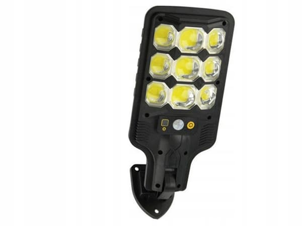 Solcellsgatlampa HS-8037-B svart 80 cm