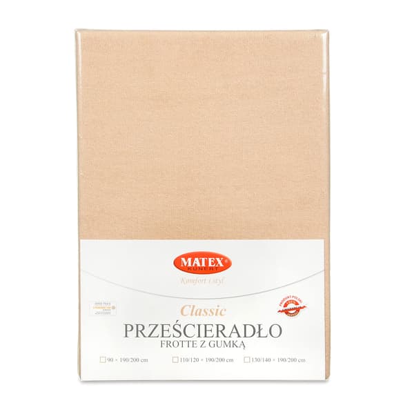 Frottélakan 210/220x190/200 CLASSIC Beige