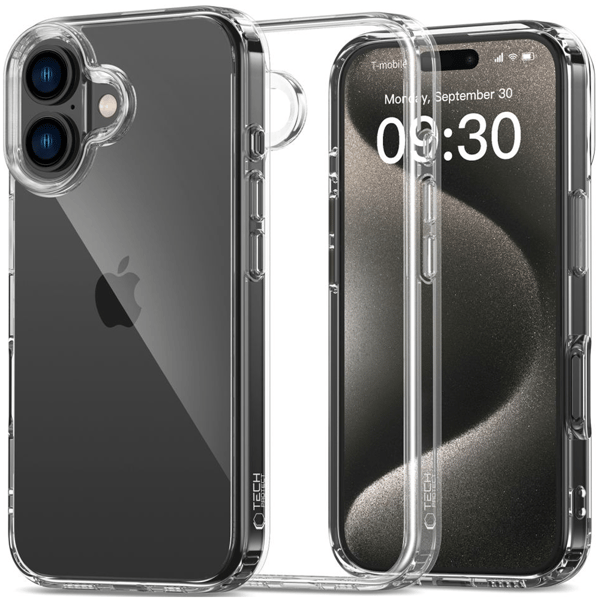 TECH-PROTECT FLEXAIR HYBRID IPHONE 16 KIRKAS