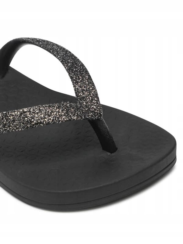 Ipanema barnflipper svart glitter 23/24