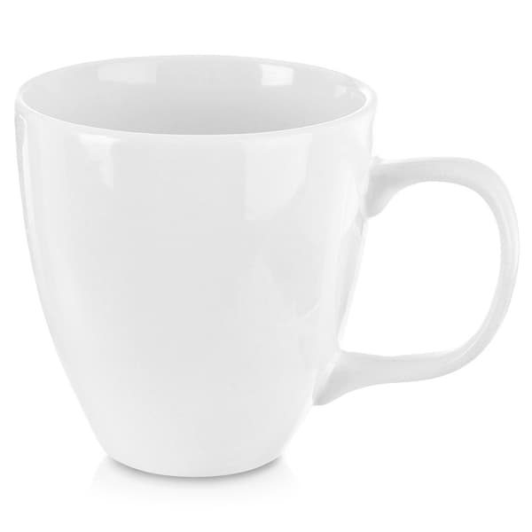 Mona porcelænskrus hvid 400 ml