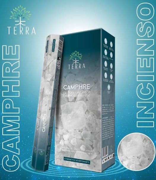 Terra Camphor rökelsepinnar 20 st kamfer