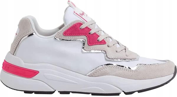 Pepe Jeans Arrow Light Hvide Sportssko Dame Lav 37 AWE