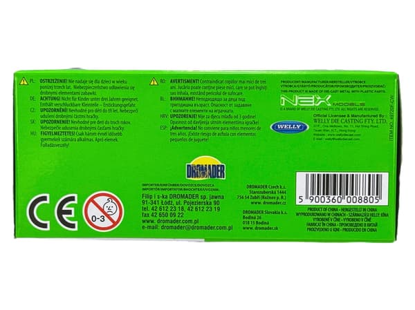 WELLY 2003 LOTUS ELISE 111s PUNAINEN 1:34 42335