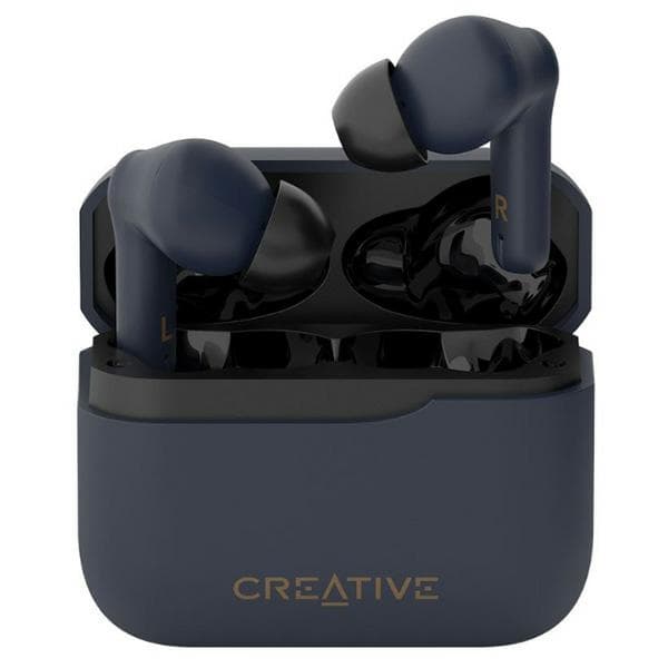 Creative Zen Air Plus trådløse hovedtelefoner mørkeblå/mørkeblå Bluetooth 5.3 ANC