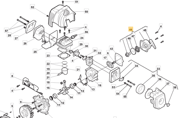 STARTMOTOR SB320/420D KPL Stiga 1188011860