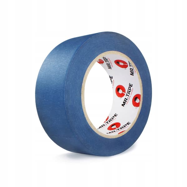 Stark blå maskeringstejp 48mm 50M papper UV30 billig