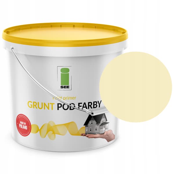 GRUNNMAL TIL SILIKONEFACADEMALING LYS GUL, GUL NUANCE 10L
