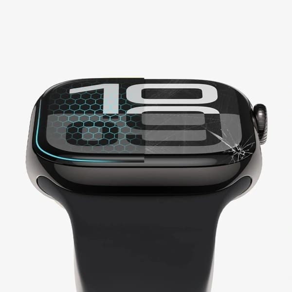 Tech-Protect Glass Flex+ 2-pak hybridglas til Garmin Venu 2S - sort
