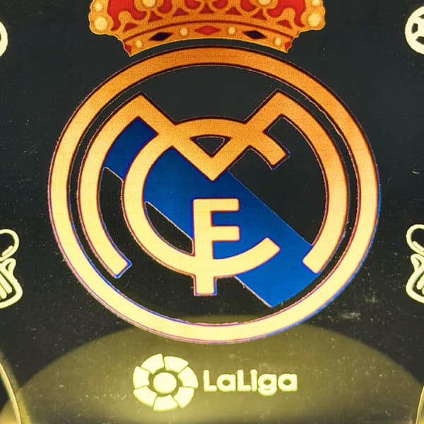Real Madrid 3D LED Skrivebordsnatlampe til Børn Julegave