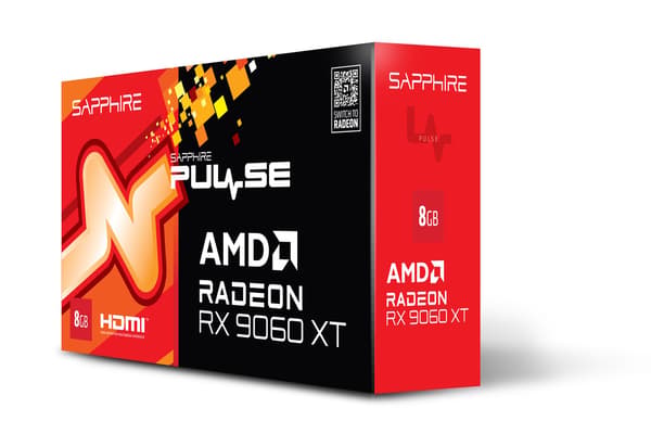Sapphire PULSE RX 9060 XT GAMING 8GB grafikkort