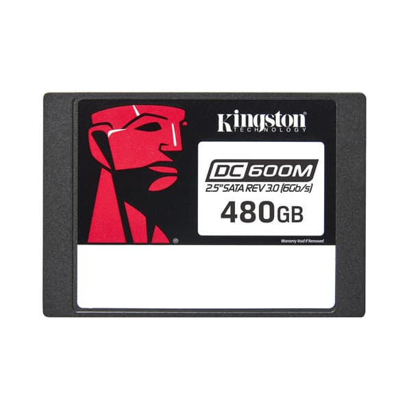 Kingston DC600M 480GB 2,5" SATA SSD til servere