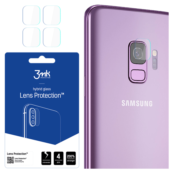 Samsung Galaxy S9 - 3mk linsebeskyttelse