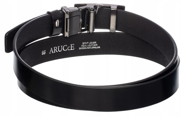 Herrbälte i läder -ARUCcE- naturläder 120