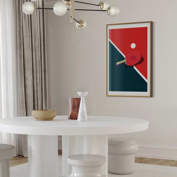 Plakat - Pastel regnbuer