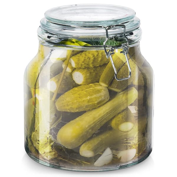 Patentglas med klemme IRMA 2,4 l