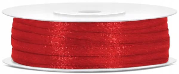 RÖTT silkkiside koristereunus 3mm 50m
