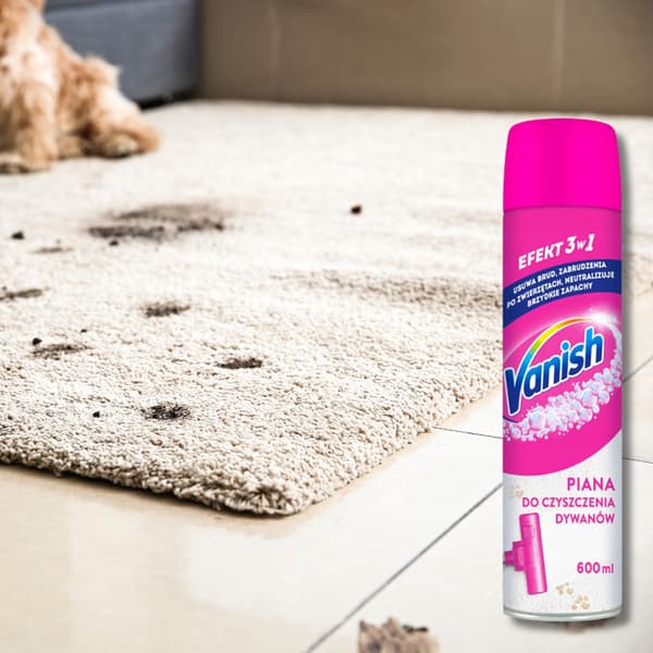 Vanish Tæppe- og Møbelskum 600 ml