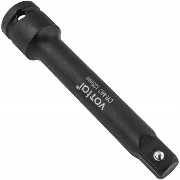 Slagforlængeradapter til 1/2" toppe 125 mm for slagnøgle CR-MO