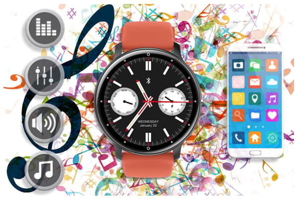 SMARTWATCH UNISEX GRAVITY GT1-3 PRO - BLUETOOTH-OPKALD, EKSTRA REM (sg027c)