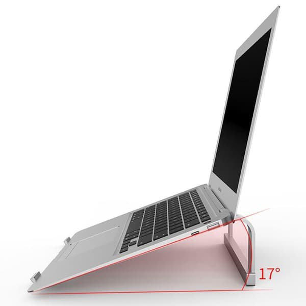 TECH-PROTECT ULS100 UNIVERSALT LAPTOPSTÄLL SILVER