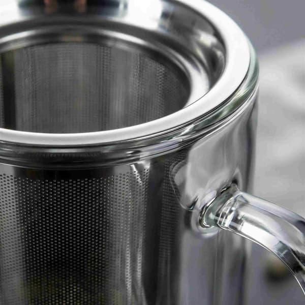 Krus i termisk glas til vinterte og urter, 500 ml låg