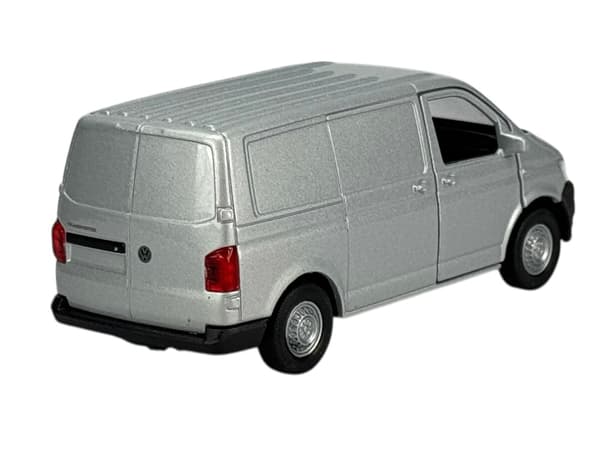 Welly VW Transporter T6 Van Silver 1:34 43762