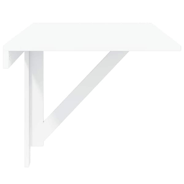 vidaXL Hopfällbart väggbord vitt 100 x 60 cm