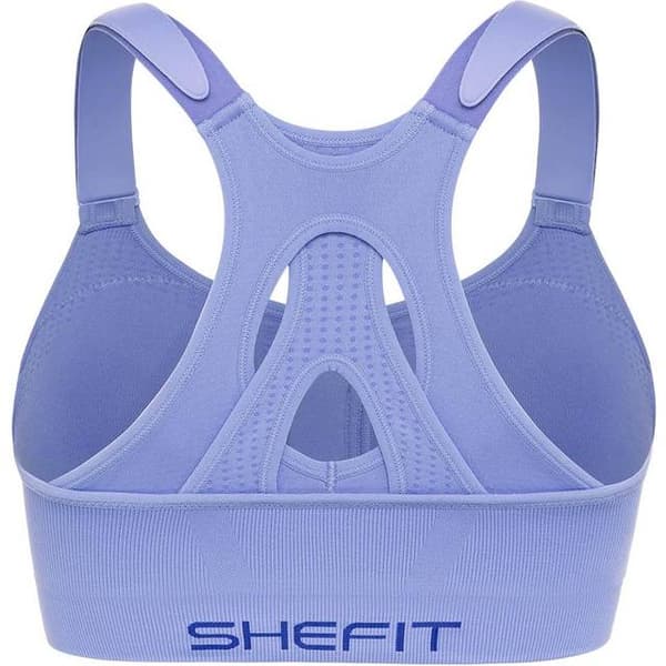 SHEFIT BLÅ SPORT-BH LÅG STÖD L