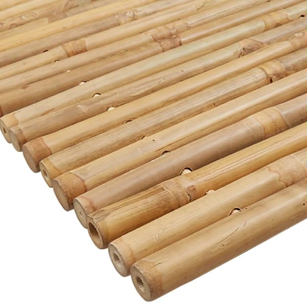 vidaXL Badrumsmattor, 2 st, 70x50 cm, bambu