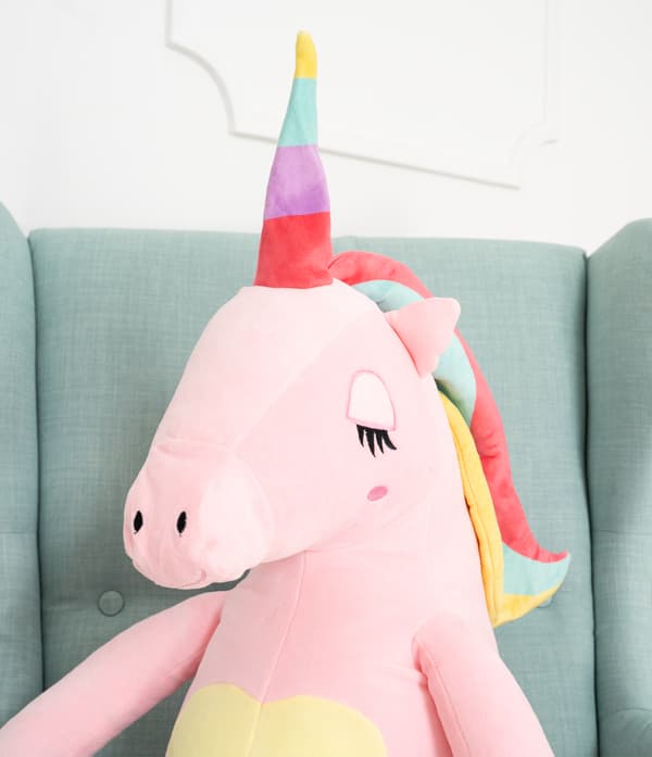 Unicorn Felix 120 cm - rosa
