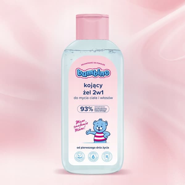 Bambino beroligende vaskegel 400 ML