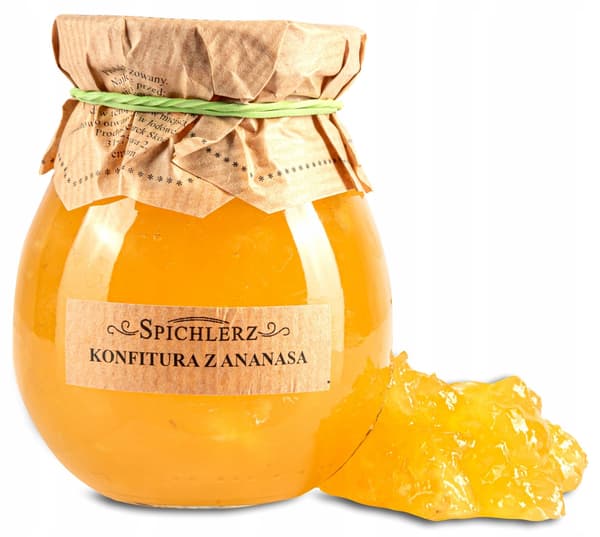 Naturlig ananasmarmelade 300g til te